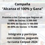 ¡ALCANZA EL 100% Y GANA!
